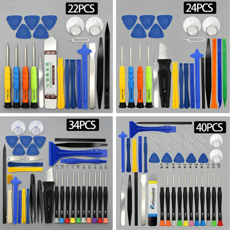 Electronics Repair Training - Wielofunkcyjny Zestaw Naprawczy 22/24/34/40 Elementów Zestaw
