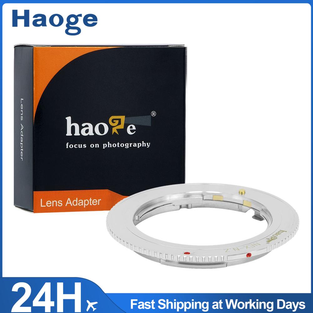 Nikon Camera Z50 - Haoge Manual Adapter do mocowania obiektywu