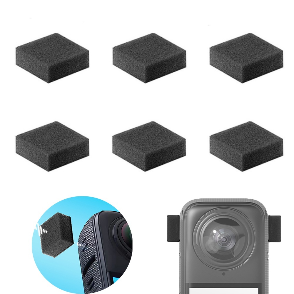 Insta360 Camera X4 - 6 sztuk mikrofon szyba przednia dla