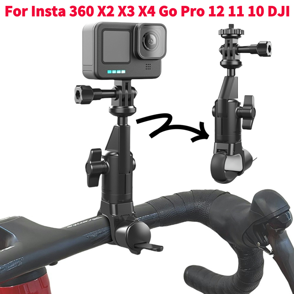 Insta360 Camera X4 - Motocyklowy uchwyt na kierownicę rowerową Obrotowy