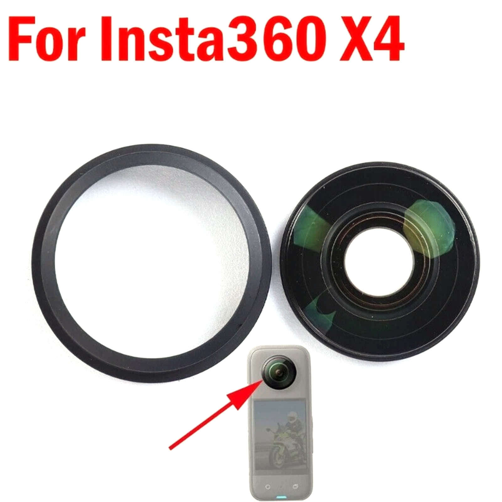 Szkło obiektywu do Insta360 On – Insta360 Camera X4 recenzja i cena