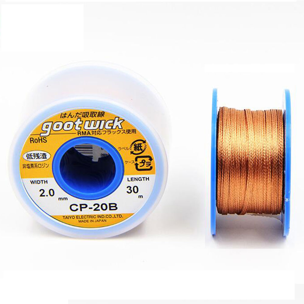 Japonia oryginalny Goot Wick 3 – Solder Wick Braid recenzja i cena