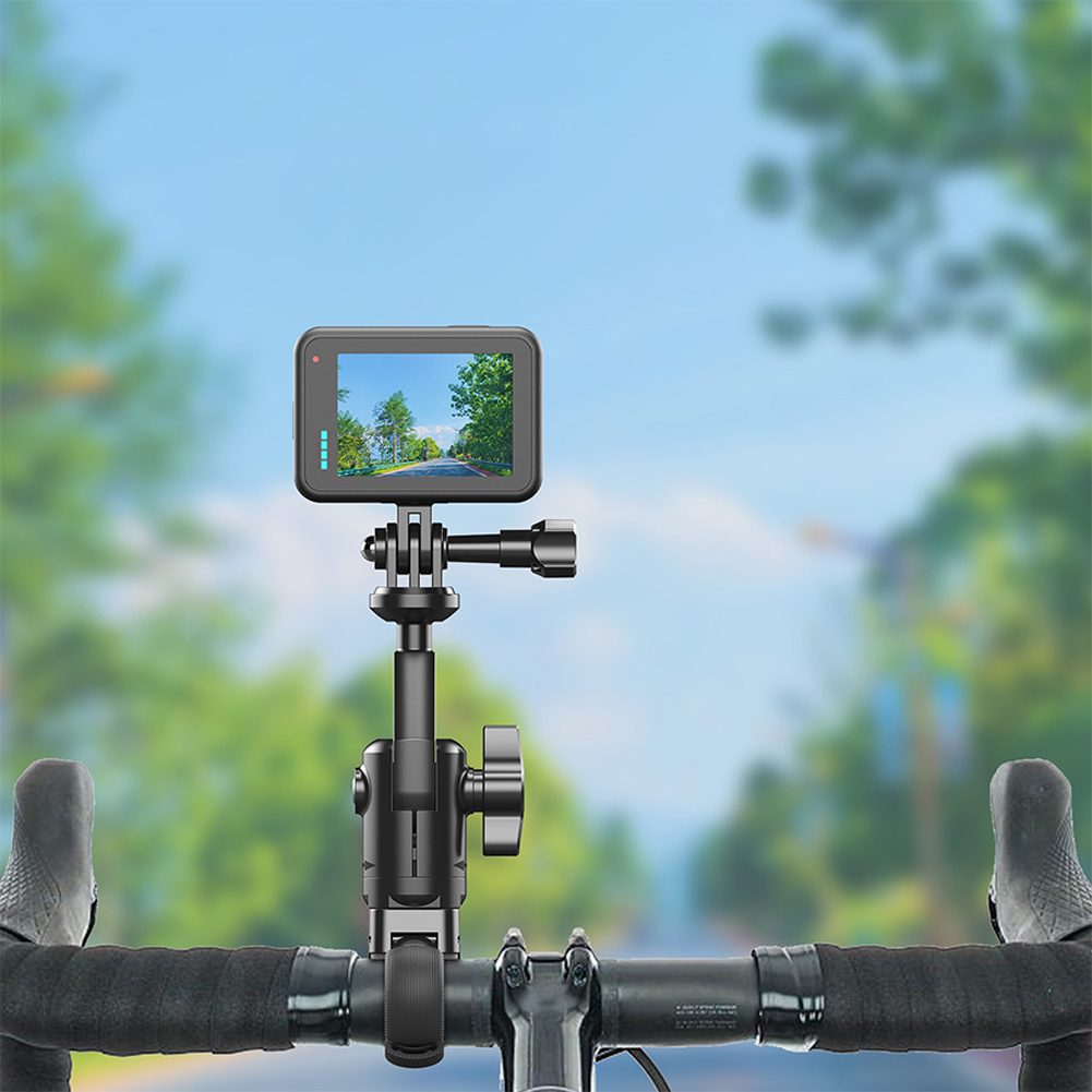 Motocyklowy uchwyt na kierowni – Insta360 Camera X4 recenzja i cena